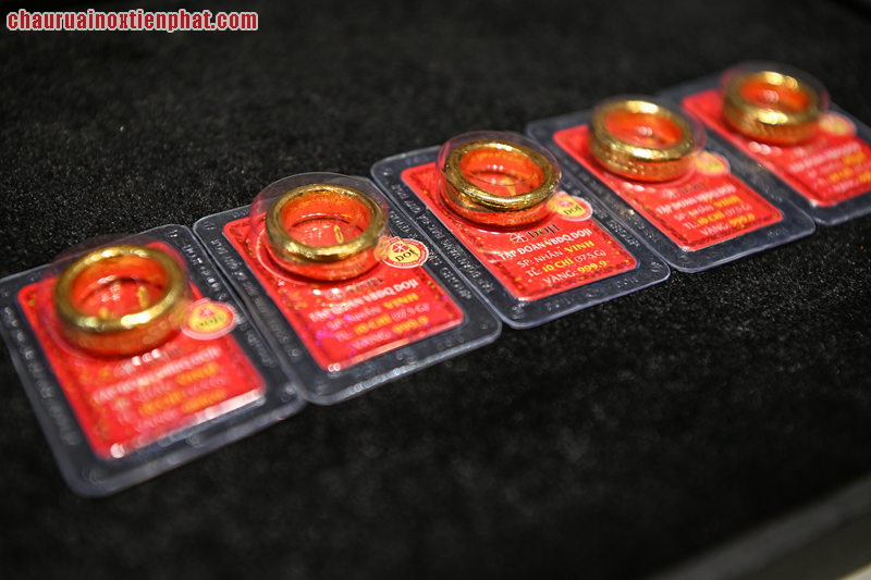 Giá vàng nhẫn lập kỷ lục gần 97 triệu đồng