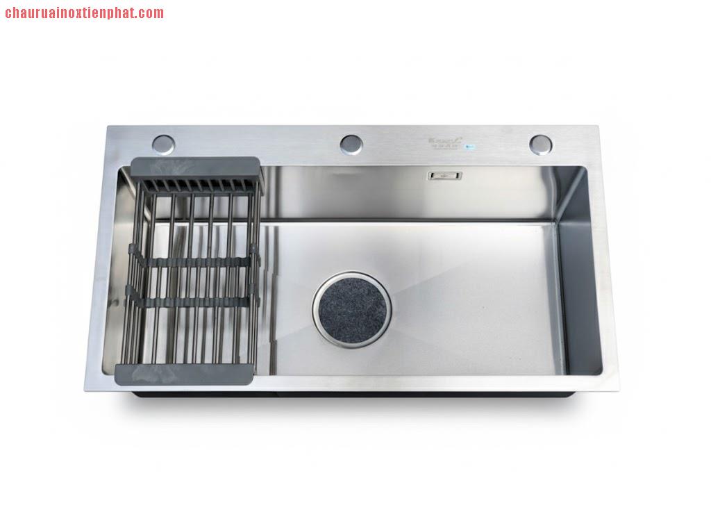 Chậu rửa bát 1 hố  304 Kagol 82x45 cm