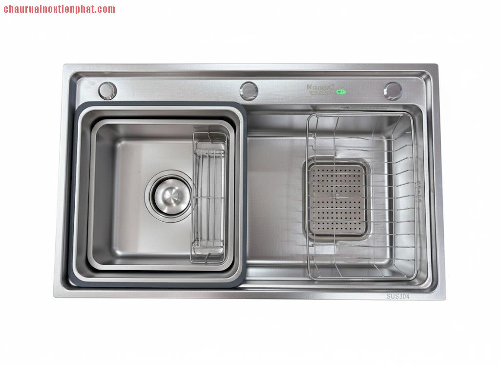 Chậu rửa bát Kagol âm bàn 7546