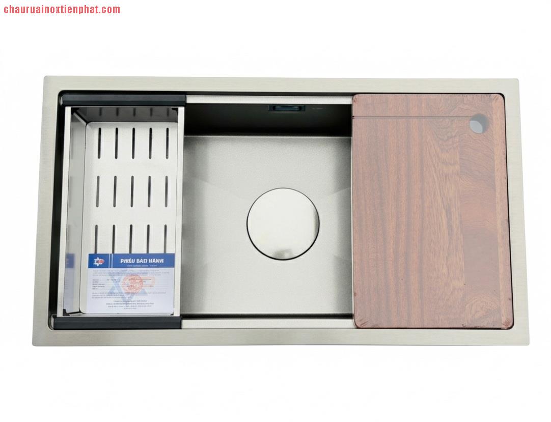 Chậu rửa bát Kagol âm bàn nano bạc 8045