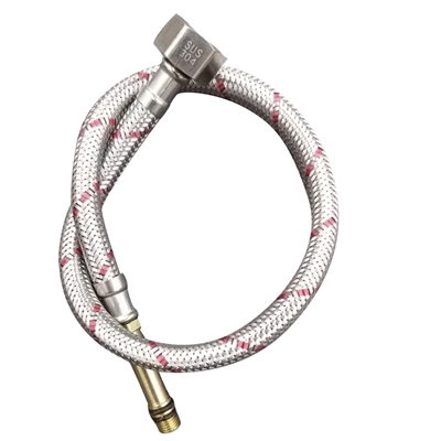 Dây cấp kim, ốc 304, đầu kim 60mm, _x000D_(BAO BÌ: 2 SỢI/TÚI)