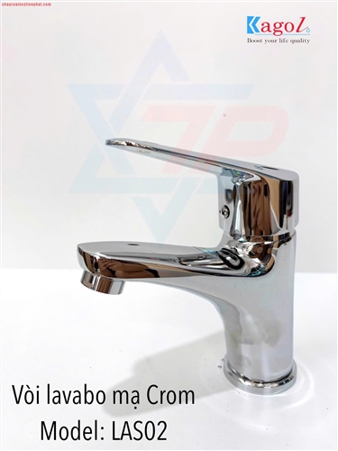 Vòi lavabo đồng 1 chân (PK: 2 dây cấp, không siphon)
