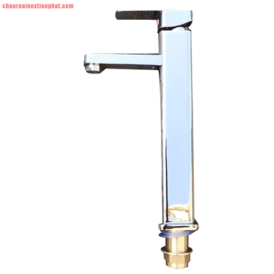 Vòi lavabo Kagol lõi đồng chân vuông cao 29cm