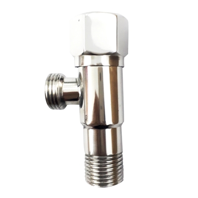 Van góc SUS 304, 1 đầu BÓNG