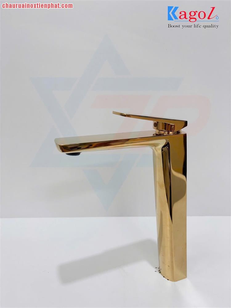 Vòi lavabo Kagol đồng mạ LA54