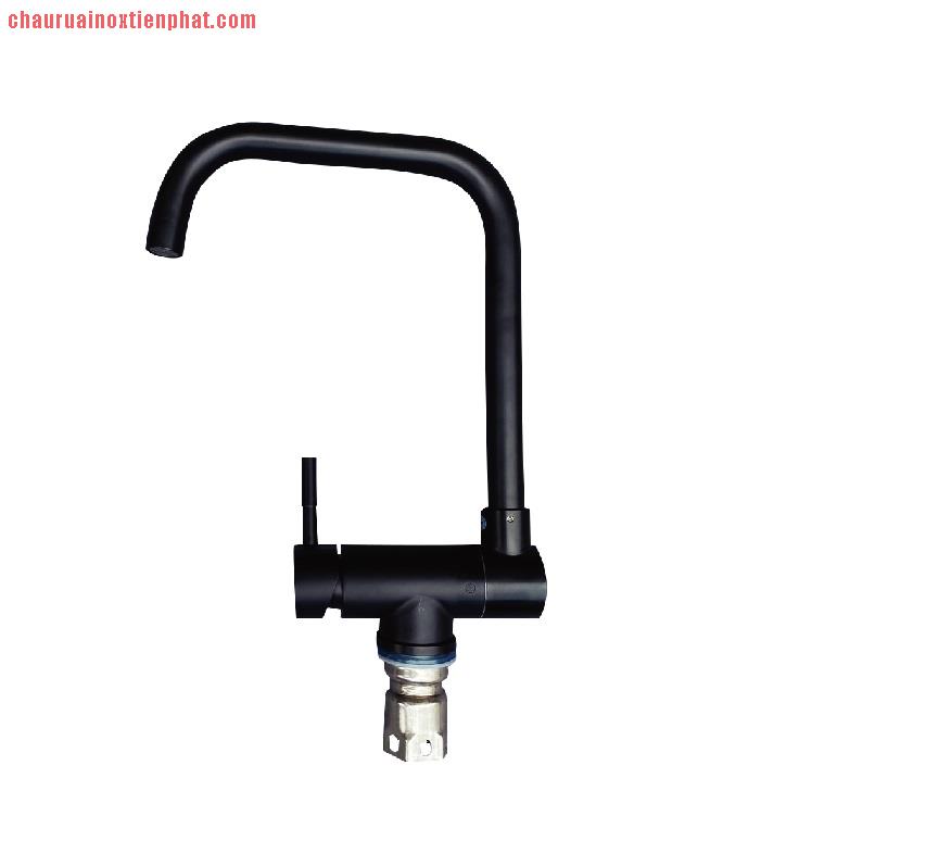 Vòi rửa bát Kagol inox phủ nano đen